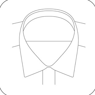 President Semi Spread collar