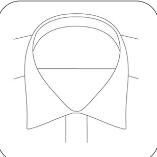 Roma Point collar