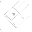 Convertible Square cuff