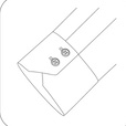 Two Button Mitered cuff