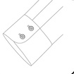 Two Button Rounded cuff