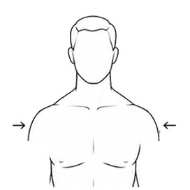 Narrow Shoulders